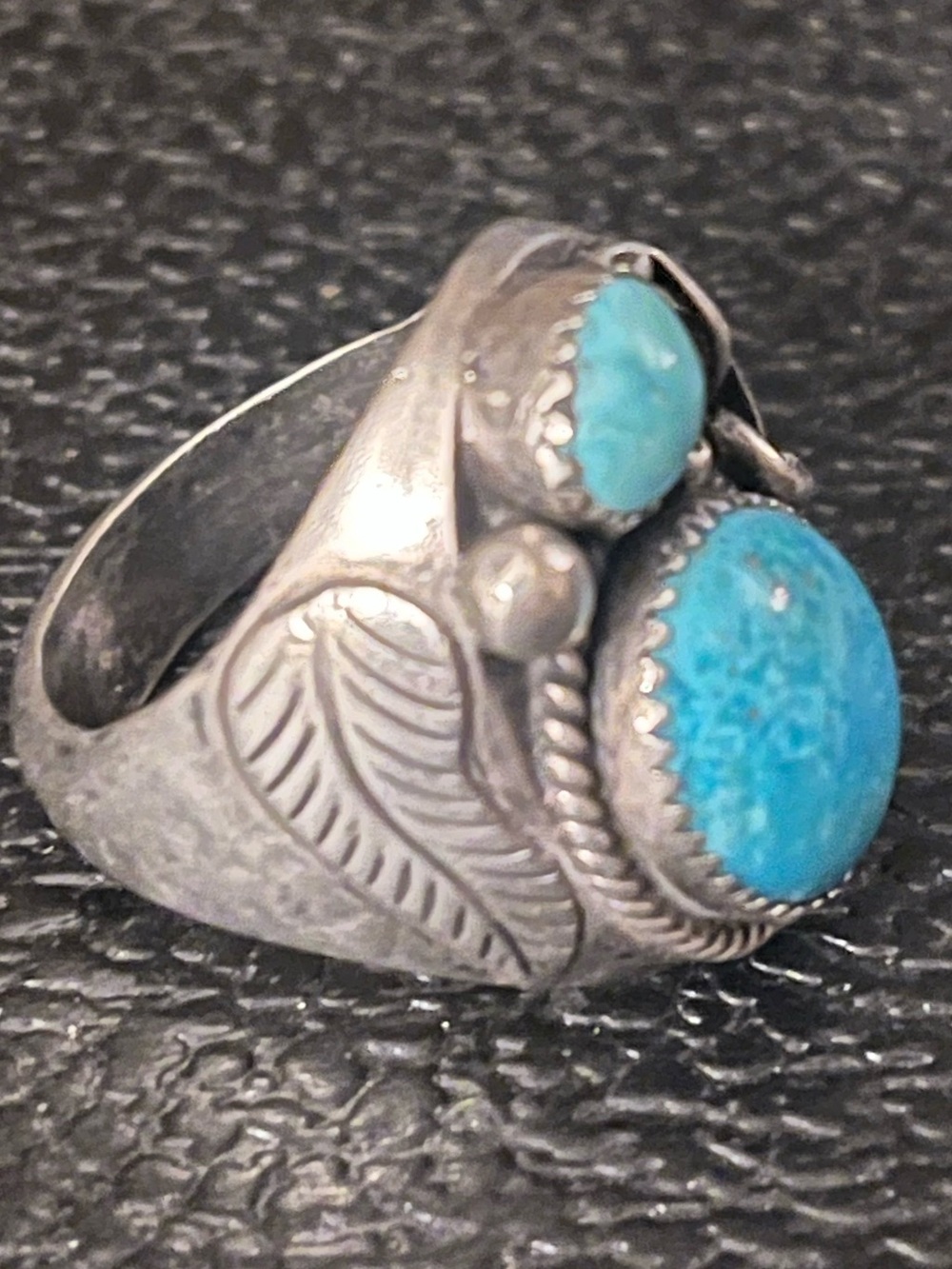 Vintage Native American men’s ring size 11